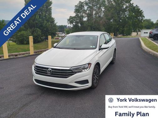 Pure White 2021 Volkswagen Jetta 1.4T S