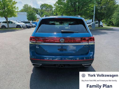 Mountain Lake Blue Metallic 2026 Volkswagen Atlas 2.0T SE w/Technology 4MOTION