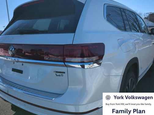 Opal White Pearl 2026 Volkswagen Atlas 2.0T SEL Premium R-Line 4MOTION