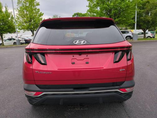 Calypso Red 2022 Hyundai TUCSON SEL