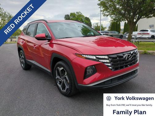 Calypso Red 2022 Hyundai TUCSON SEL