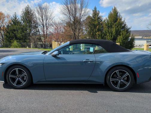 Vapor Blue Metallic 2024 Ford Mustang EcoBoost Premium