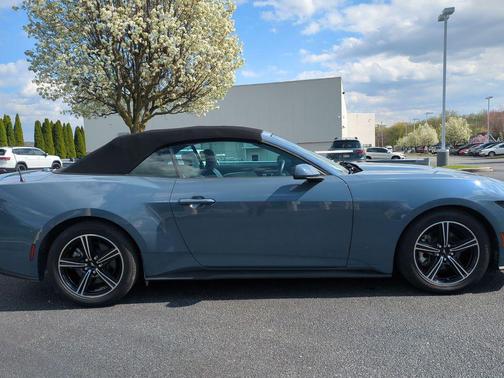Vapor Blue Metallic 2024 Ford Mustang EcoBoost Premium