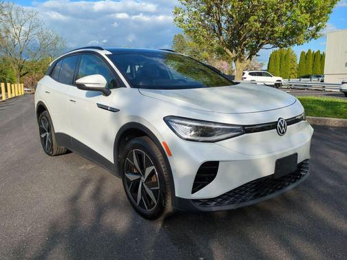 Opal White 2023 Volkswagen ID.4 AWD Pro S