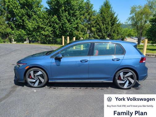 slate blue metallic 2026 Volkswagen Golf GTI 2.0T S DSG
