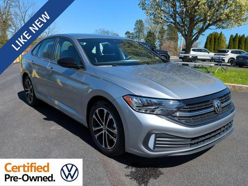 Silver Metallic 2024 Volkswagen Jetta 1.5T Sport