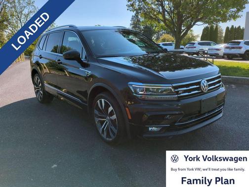 Deep Black 2021 Volkswagen Tiguan 2.0T SEL R-Line 4MOTION