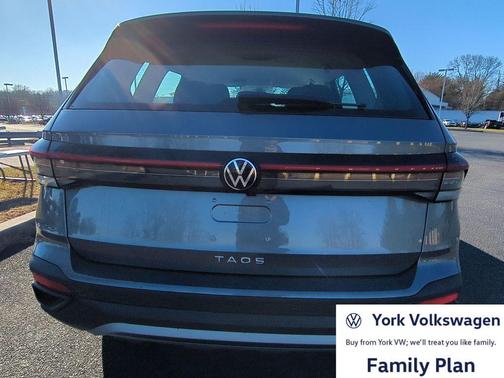 Pure White 2026 Volkswagen Taos S