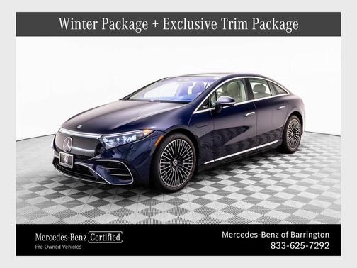 Nautical Blue 2023 Mercedes-Benz EQS 580 4MATIC