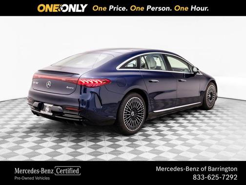 Nautical Blue 2023 Mercedes-Benz EQS 580 4MATIC