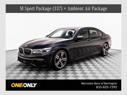 Black Sapphire Metallic 2019 BMW 750 i xDrive