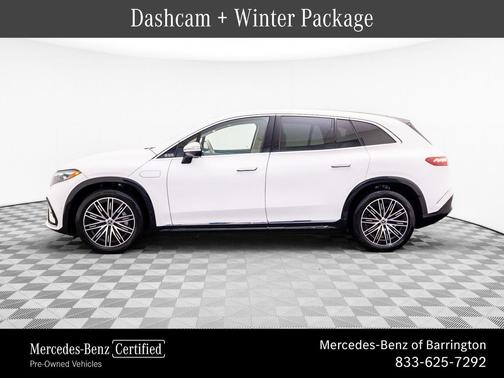 Polar White 2023 Mercedes-Benz EQS 450 4MATIC