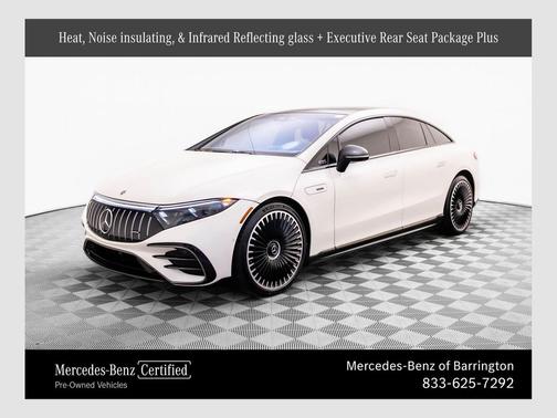 MANUFAKTUR Diamond White Metallic 2023 Mercedes-Benz AMG EQS 4MATIC+