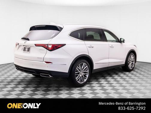 Platinum White Pearl 2023 Acura MDX Advance Package