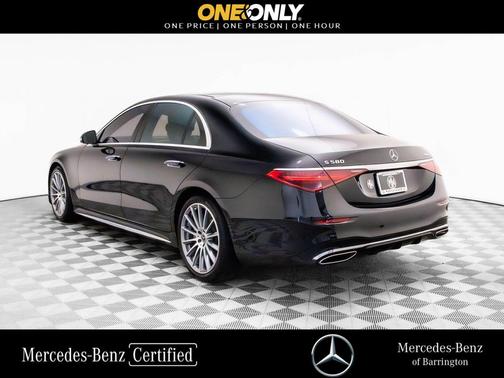 Black 2023 Mercedes-Benz S-Class S 580 4MATIC