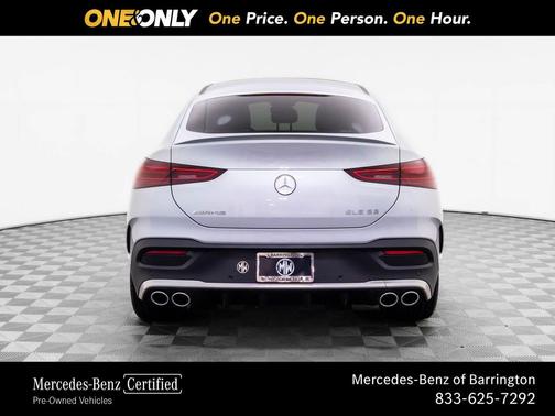 Cirrus Silver Metallic 2026 Mercedes-Benz AMG GLE 53 4MATIC+ Coupe