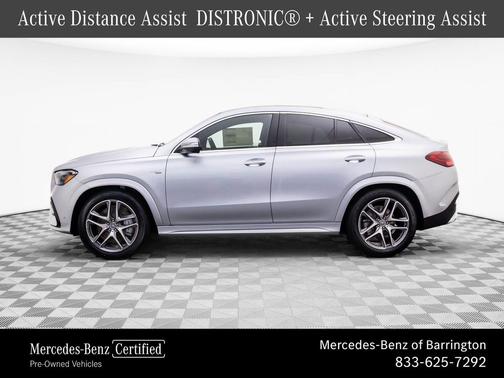 Cirrus Silver Metallic 2026 Mercedes-Benz AMG GLE 53 4MATIC+ Coupe