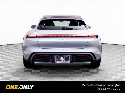 Silver 2022 Porsche Taycan 4
