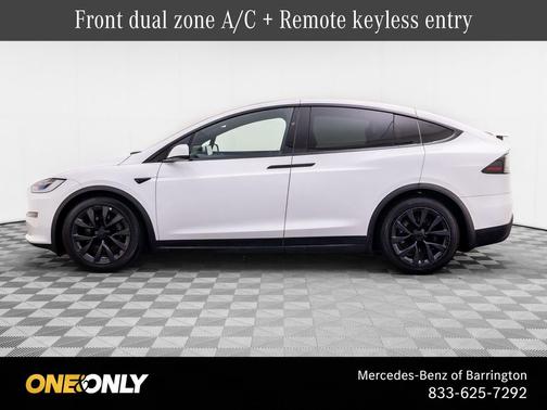Pearl White Multi-Coat 2023 Tesla Model X Base