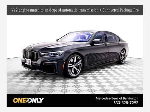 Black Sapphire Metallic 2022 BMW M760 xDrive