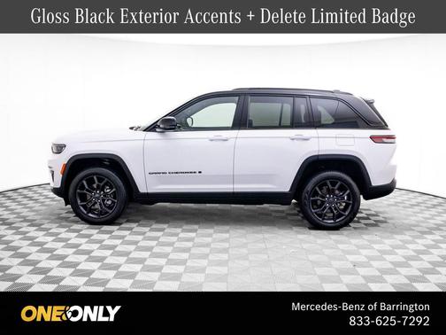 Bright White Clearcoat 2025 Jeep Grand Cherokee Limited