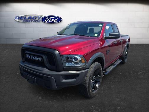 Delmonico Red Pearlcoat 2022 RAM 1500 Classic Warlock Quad Cab 4x4 6'4' Box