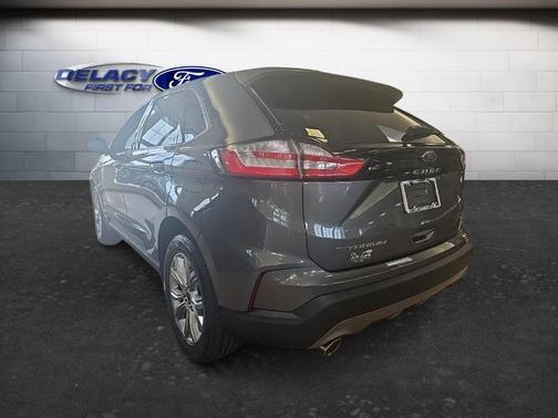CARBONIZED GRAY 2023 Ford Edge Titanium