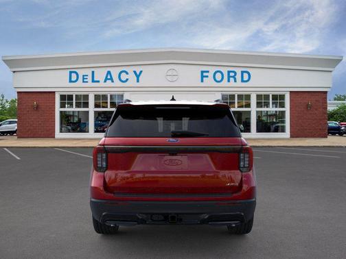 RAPID RED MET TINTED CC 2026 Ford Explorer ST-Line