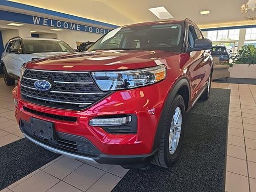 RAPID RED MET TINTED CC 2023 Ford Explorer XLT