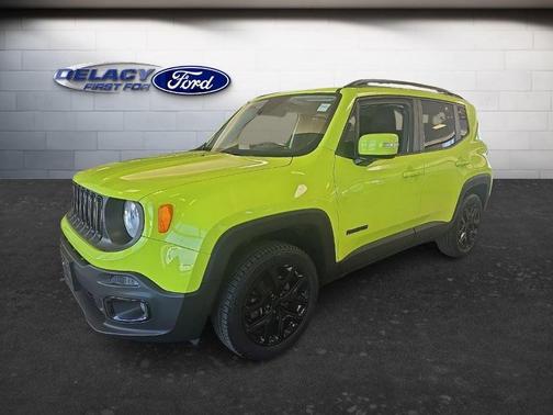 Hypergreen Clearcoat 2017 Jeep Renegade Altitude