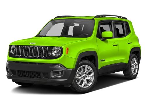 Hypergreen Clearcoat 2017 Jeep Renegade Altitude