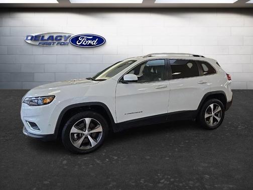 Bright White Clearcoat 2021 Jeep Cherokee Limited