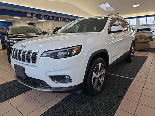 Bright White Clearcoat 2021 Jeep Cherokee Limited
