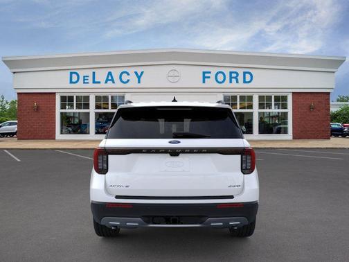 STAR WHITE MET TRI-COAT 2026 Ford Explorer Active