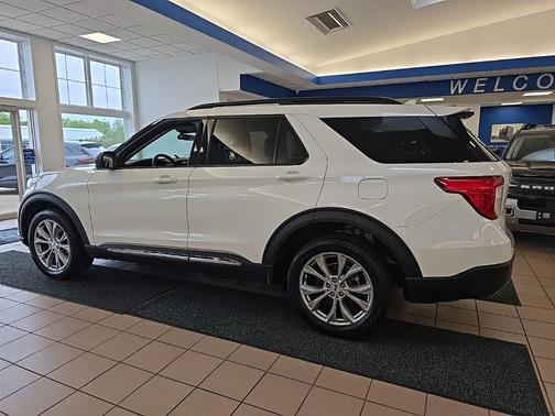 STAR WHITE MET TRI-COAT 2023 Ford Explorer XLT