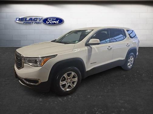 Summit White 2018 GMC Acadia SLE-1