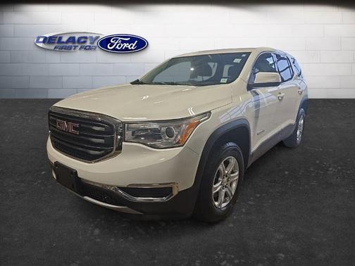 Summit White 2018 GMC Acadia SLE-1