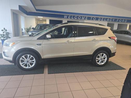 WHITE GOLD METALLIC 2018 Ford Escape SE