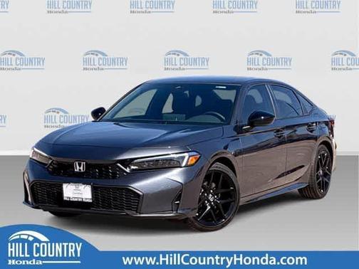 Solar Silver Metallic 2026 Honda Civic LX