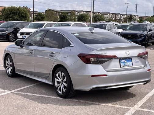 Solar Silver Metallic 2026 Honda Civic LX