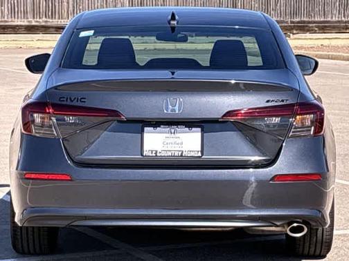 Solar Silver Metallic 2026 Honda Civic LX