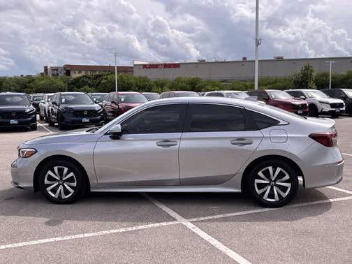 Solar Silver Metallic 2026 Honda Civic LX