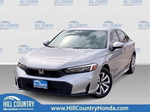 Solar Silver Metallic 2026 Honda Civic LX