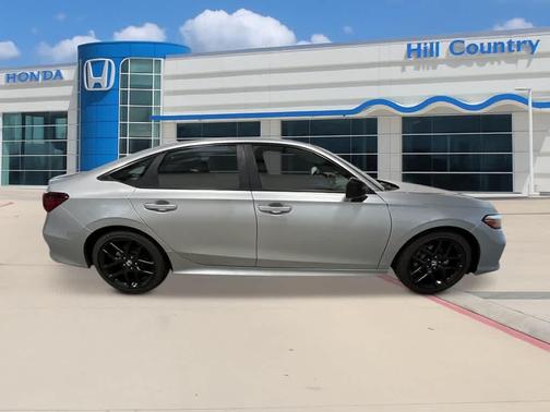 Solar Silver Metallic 2026 Honda Civic Sport