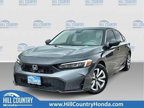 Gray 2026 Honda Civic LX
