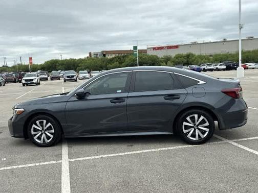 Gray 2026 Honda Civic LX