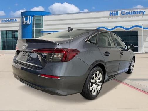 Meteorite Gray Metallic 2026 Honda Civic LX