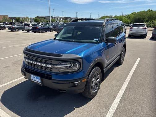 Atlas Blue Metallic 2023 Ford Bronco Sport Badlands