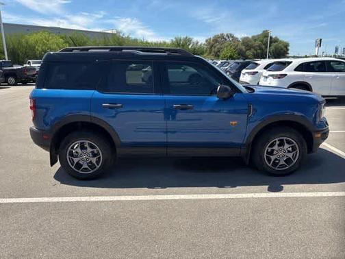 Atlas Blue Metallic 2023 Ford Bronco Sport Badlands