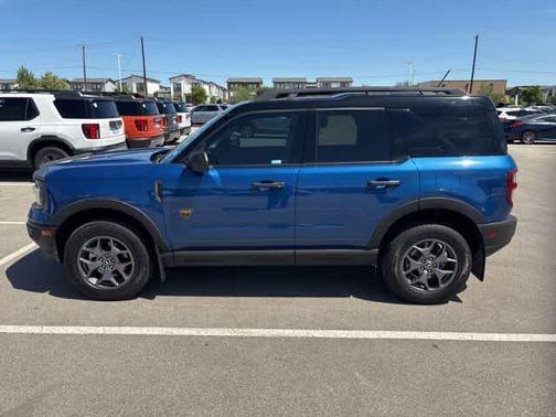 Atlas Blue Metallic 2023 Ford Bronco Sport Badlands